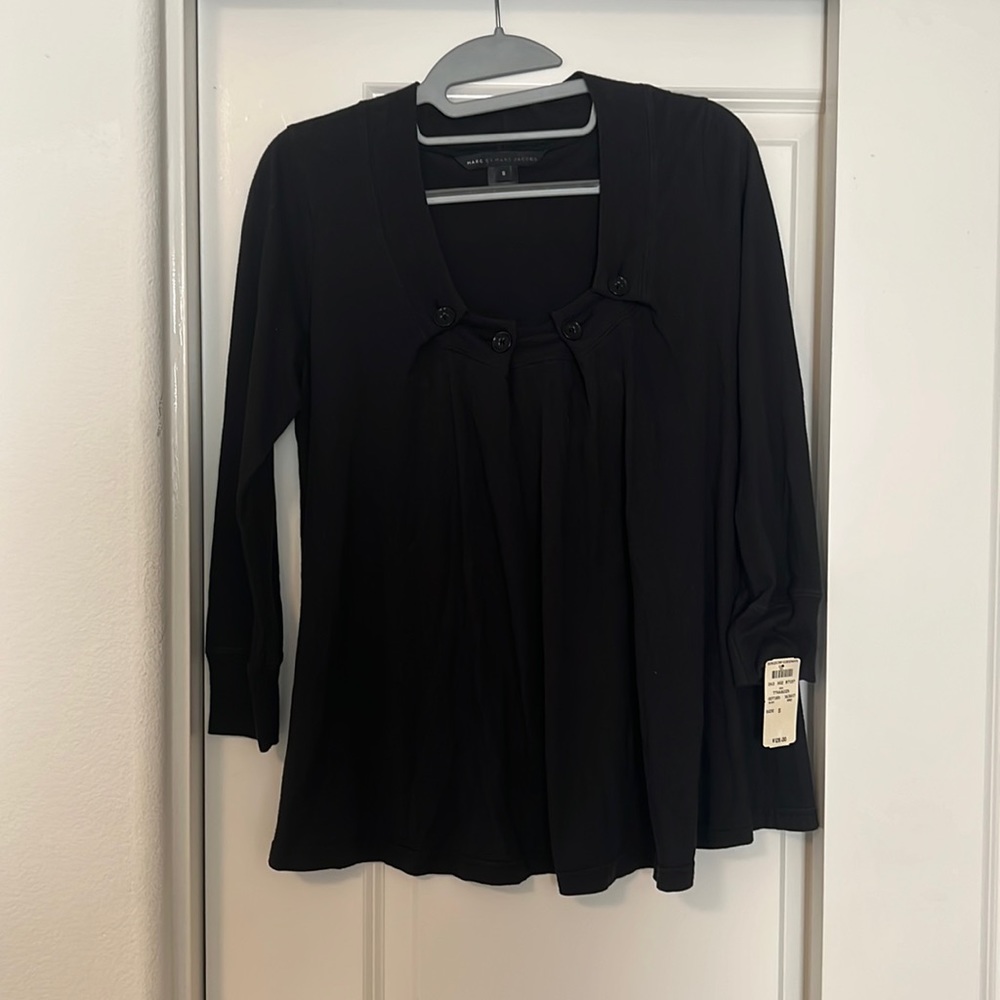 Black long sleeve 100% cotton size :S Marc by Marc Jacobs shirt with buttons